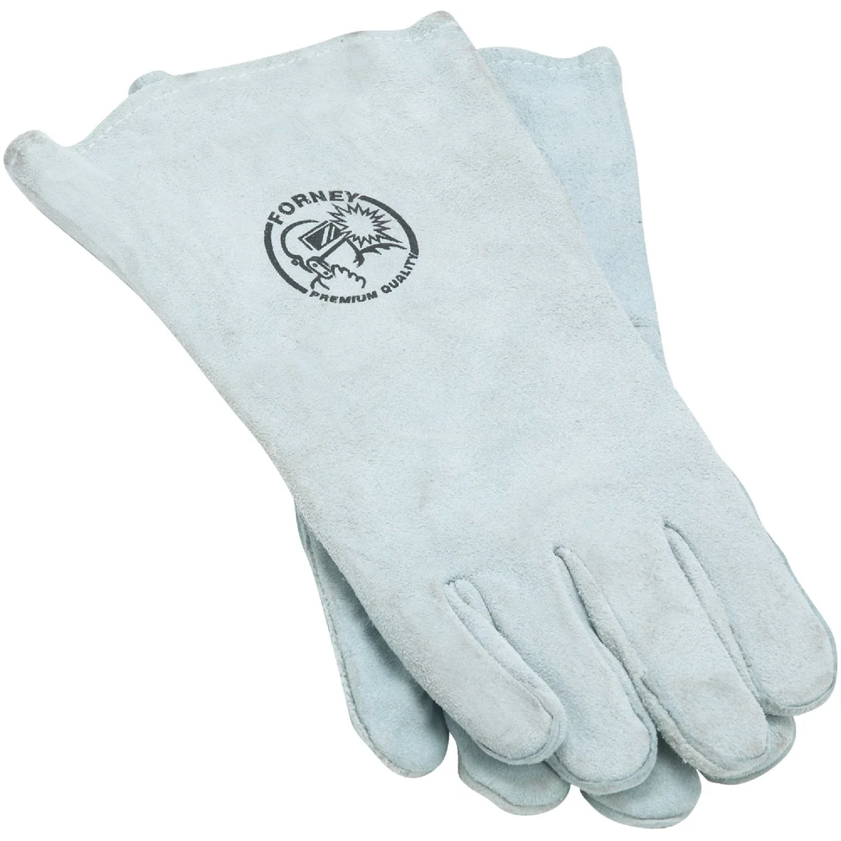 Unique Forney Size 13-1 2 In. Gray Large Welding Gloves Healthy