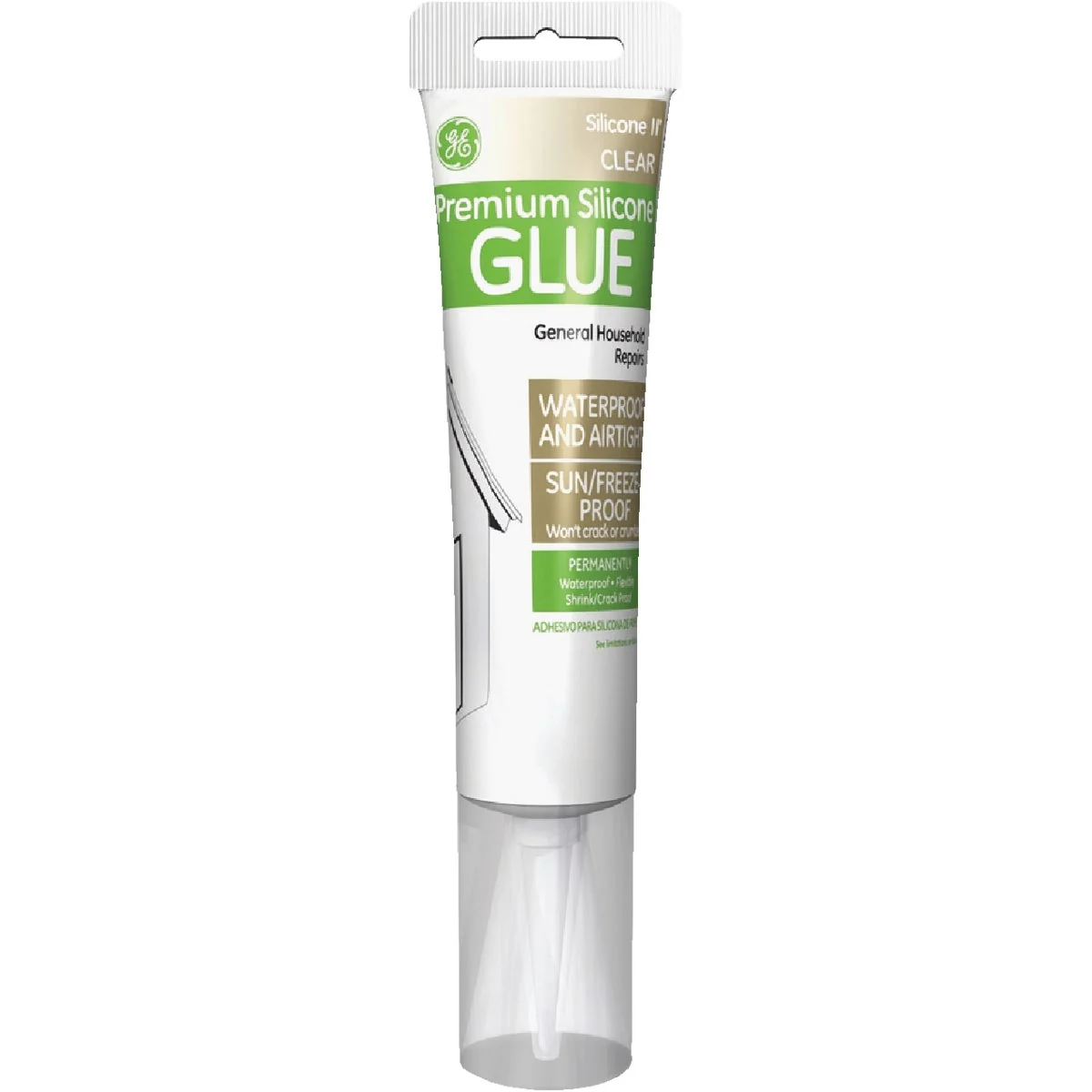 Exceptional GE Premium Silicone 2 Glue - Squeeze Clear 2.8oz Stylish