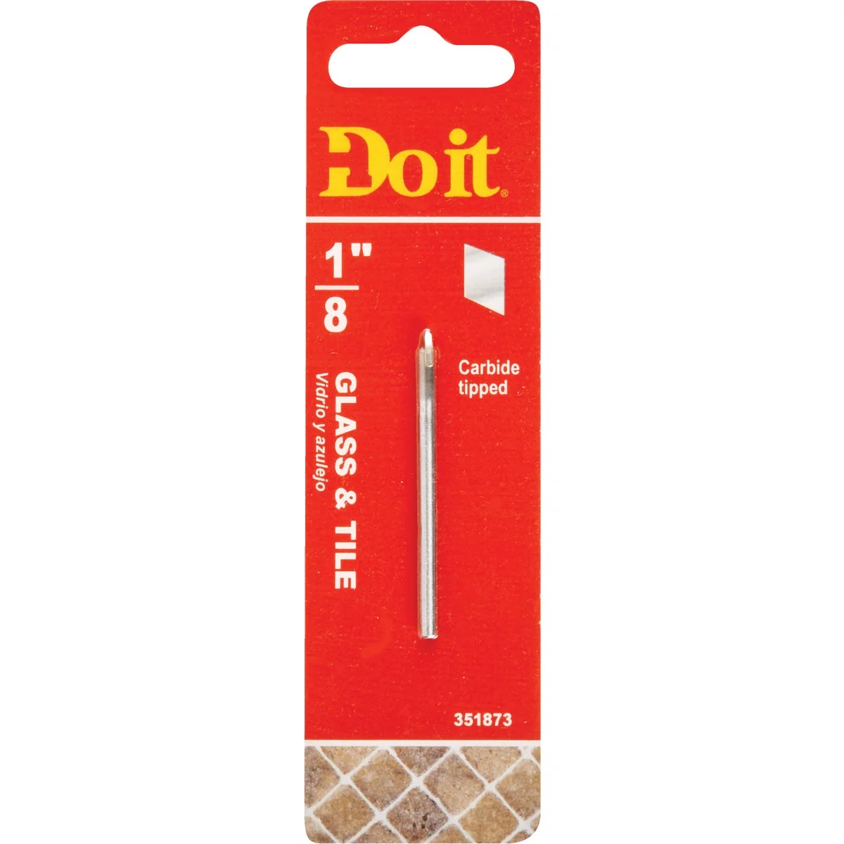 Sustainable Do it 1 8 In. x 2-1 4 In. Carbide Glass Tile Drill Bit Reliable