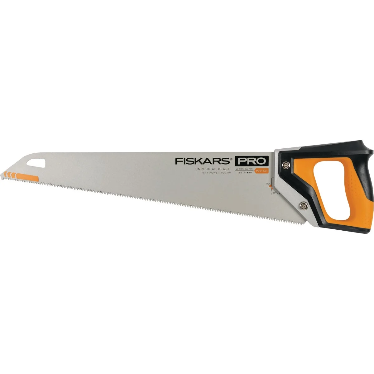Reliable Fiskars Pro POWER TOOTH 20 In. L Blade Metal Handle Hand Saw with Sheath Environmentally Friendly
