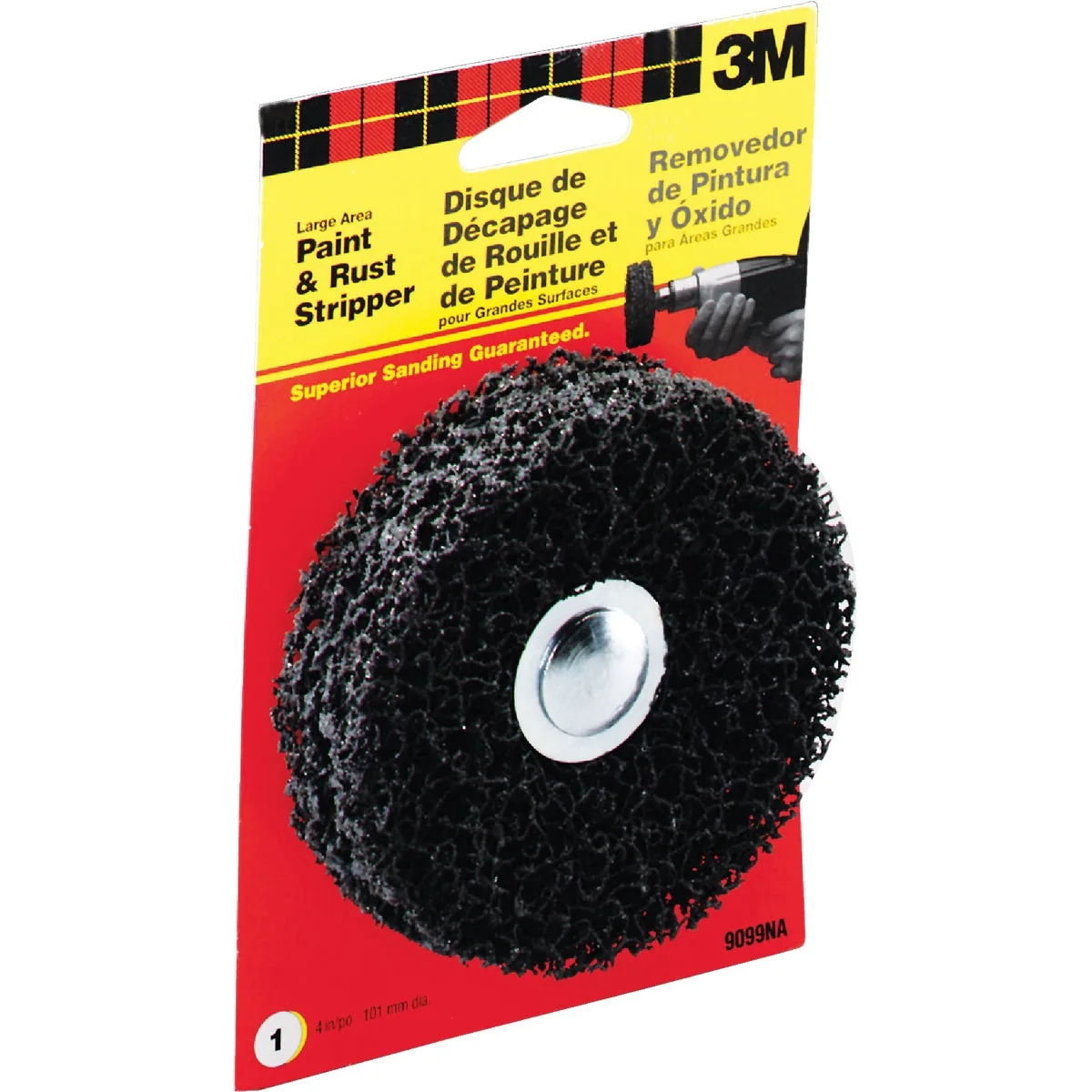 Elite 3M 4 In. Double Pad Paint Removal Disc Powerful