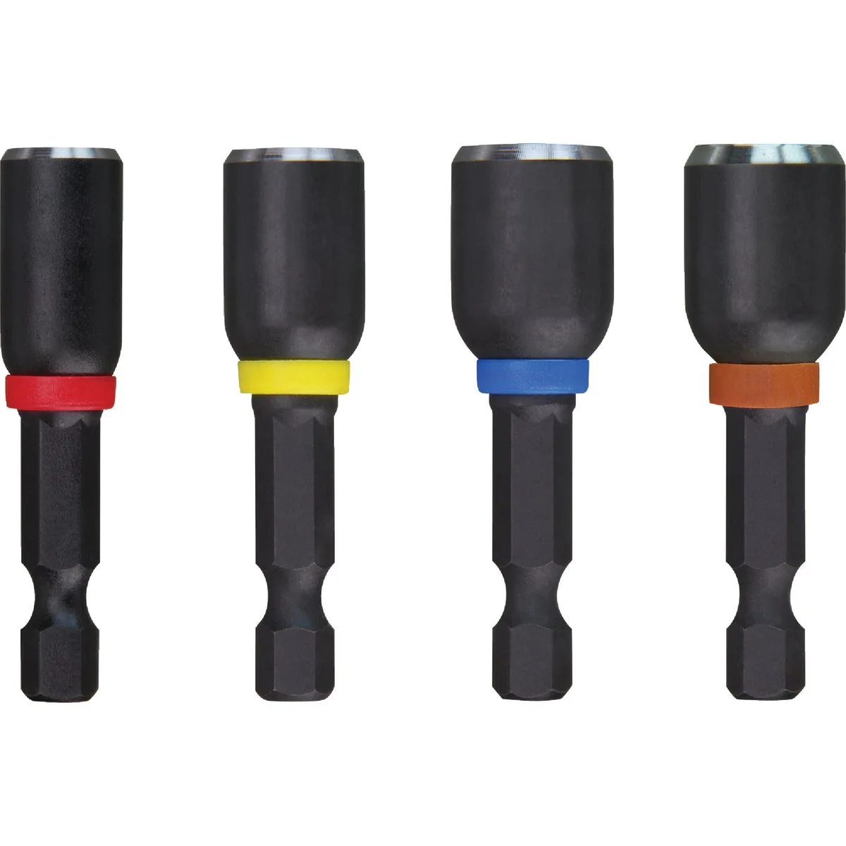 Traditional Milwaukee Shockwave 4-Piece Impact Magnetic Nutdriver Bit Set Unique
