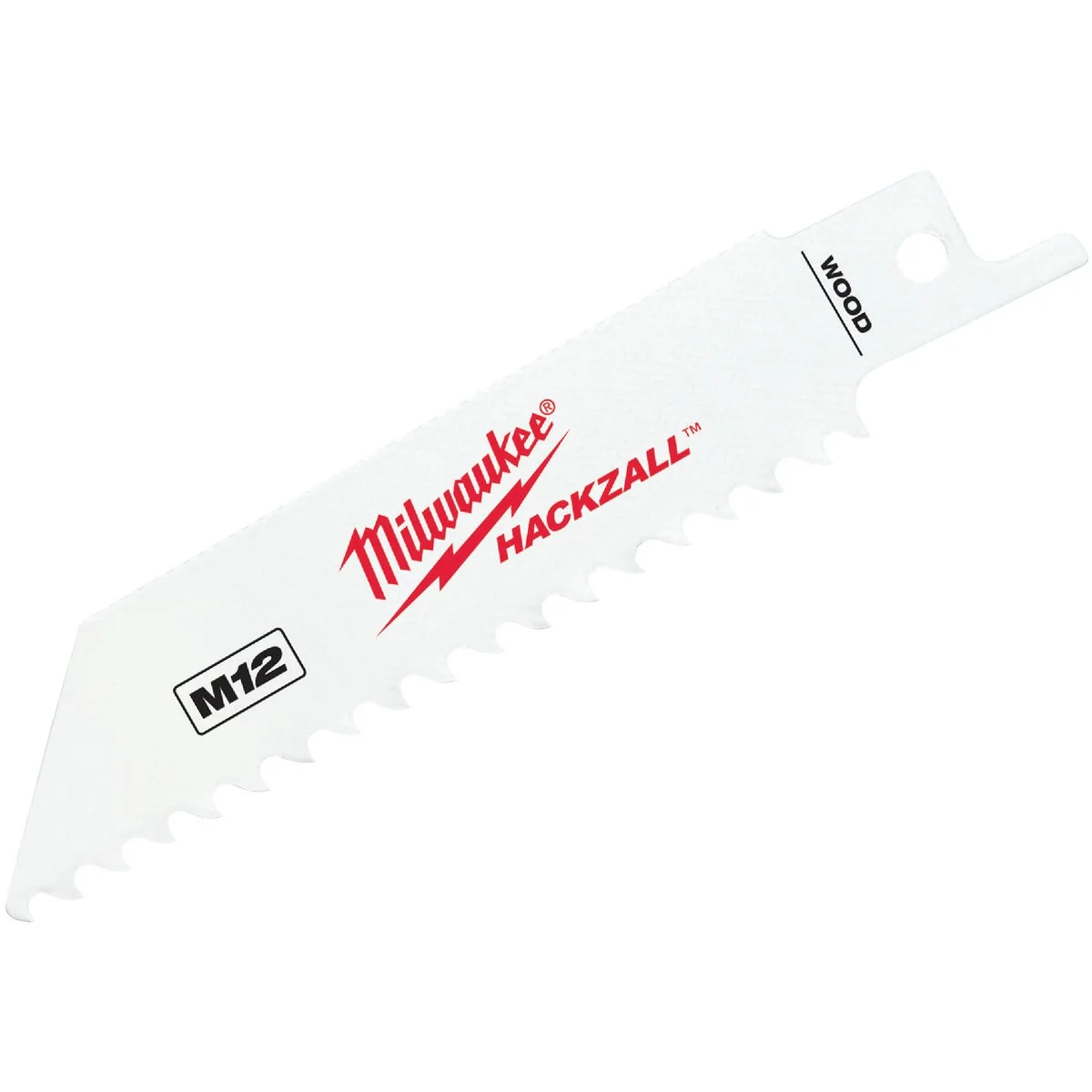 Solid Milwaukee Hackzall 4 In. 5 TPI Wood Mini Reciprocating Saw Blade 5-Pack Outstanding