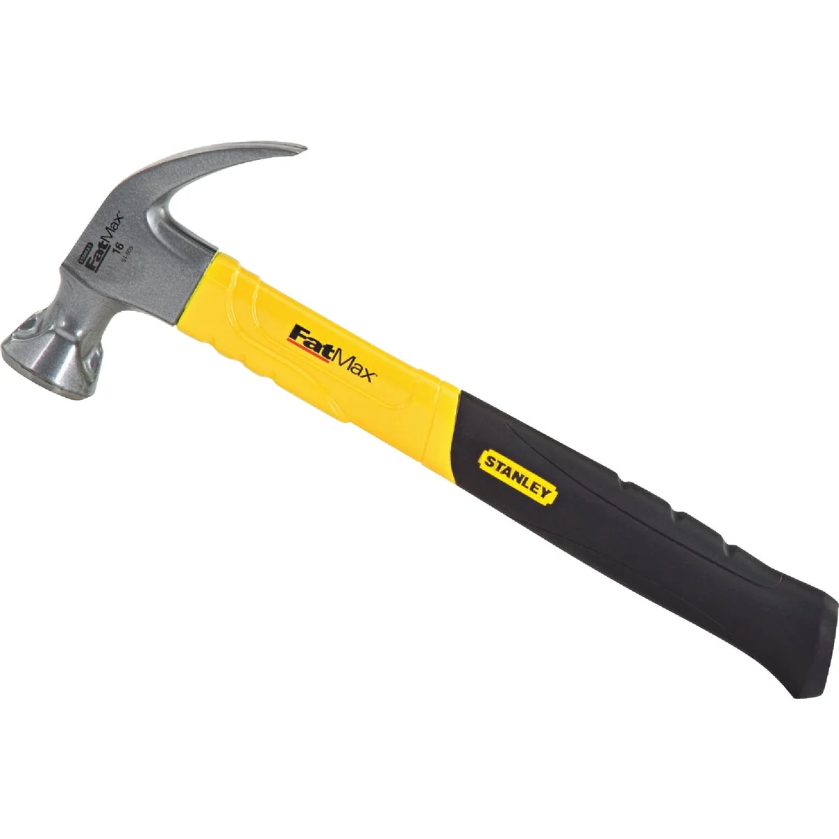 Advanced Stanley FatMax 16 Oz. Smooth-Face Curved Claw Hammer with Graphite Handle High-Grade