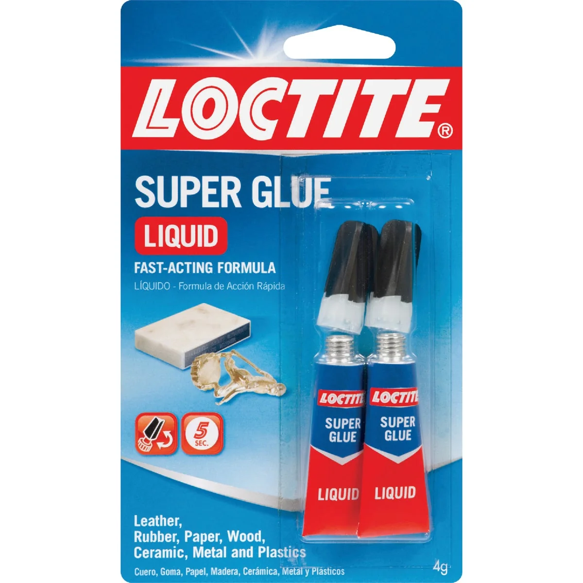 Unique LOCTITE 0.07 Oz. Liquid Super Glue 2-Pack Stylish