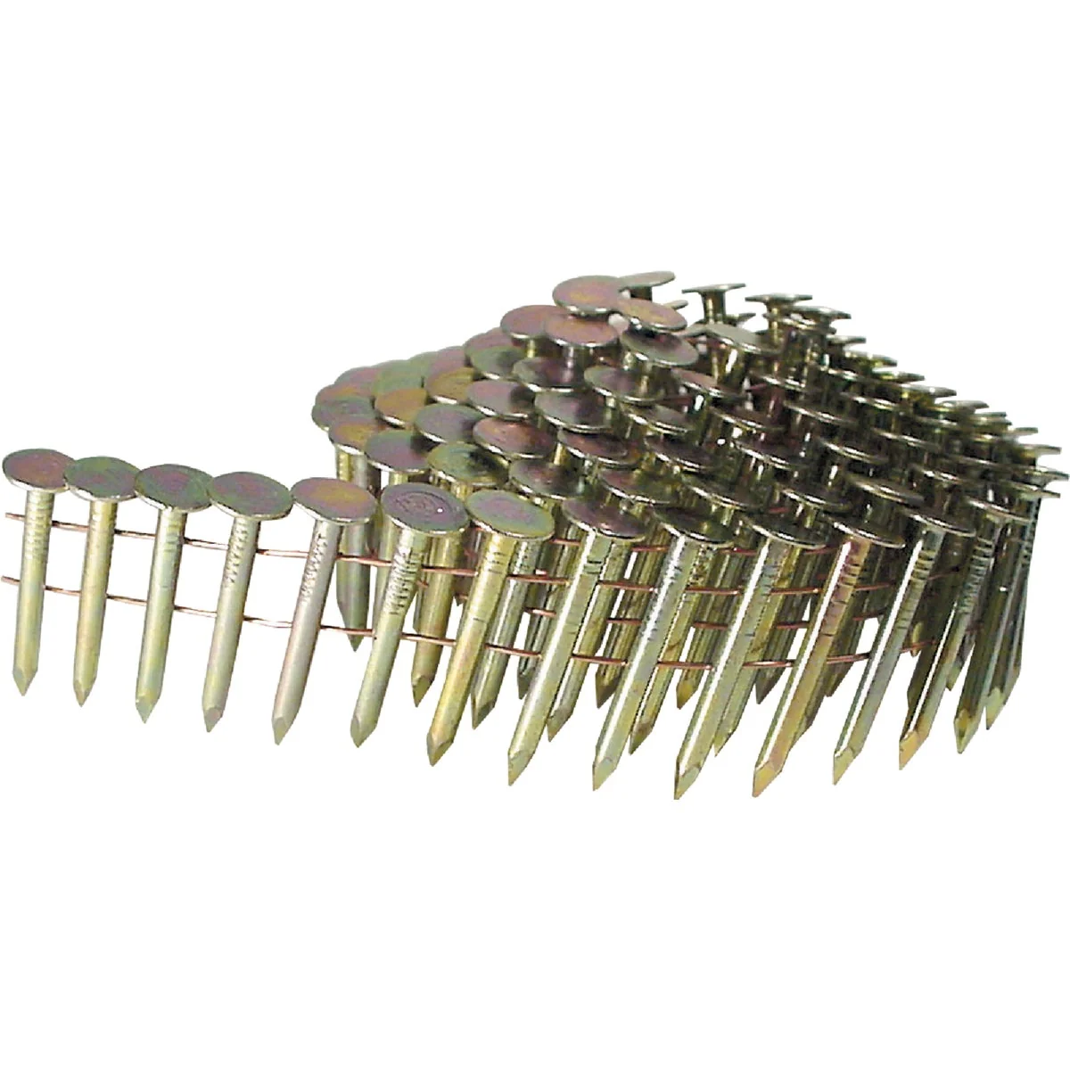 Effective Grip-Rite 15 Degree Wire Weld Electrogalvanized Coil Roofing Nail in Resealable Belt-Clip Box 1-1 4 In. 600 Ct. Elegant