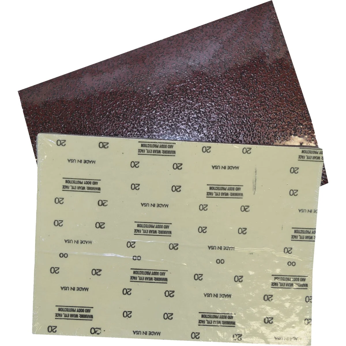 Superior Virginia Abrasives 12 In. x 18 In. 80 Grit Floor Sanding Sheet for Flecto Buff Breathable