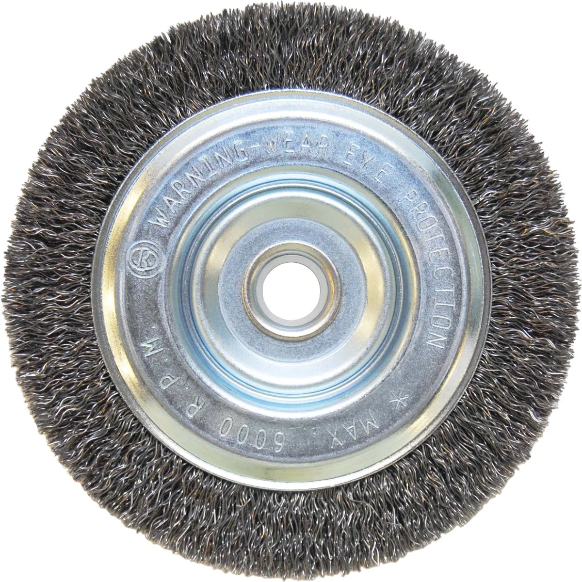 Clean Weiler Vortec 5 In. Crimped Coarse Bench Grinder Wire Wheel Efficient