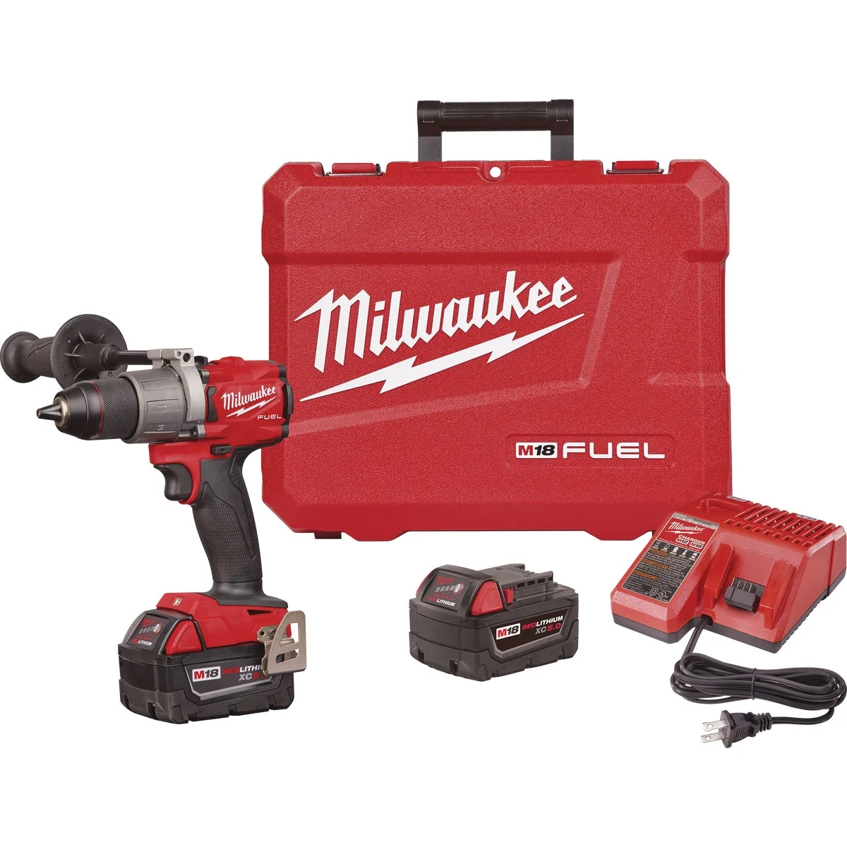 Original Design Milwaukee M18 FUEL 18 Volt XC Lithium-Ion Brushless 1 2 In. Cordless Drill Kit Next-Generation
