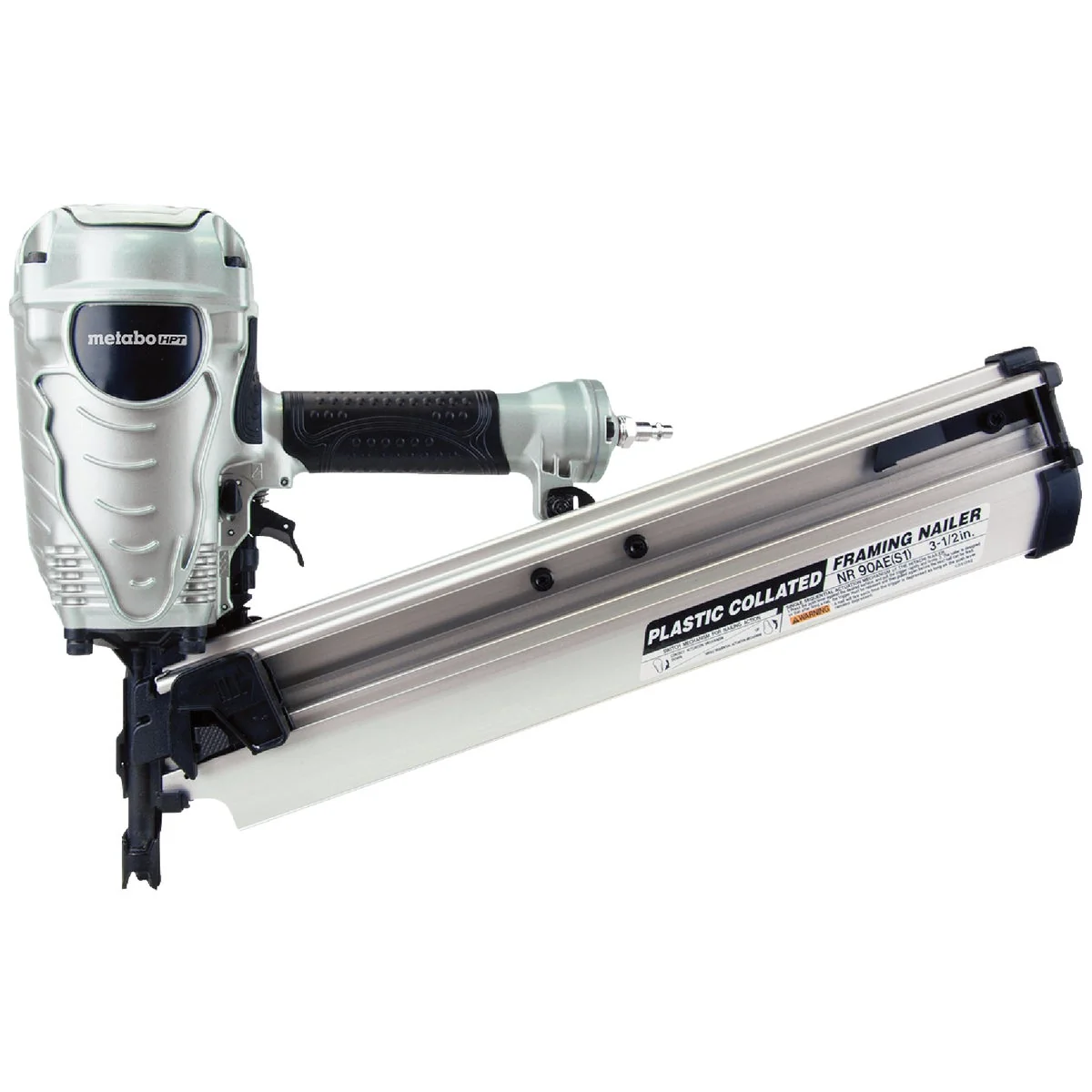 Convenient Metabo HPT 21 Degree 3-1 2 In. Plastic Collated Framing Nailer High-End