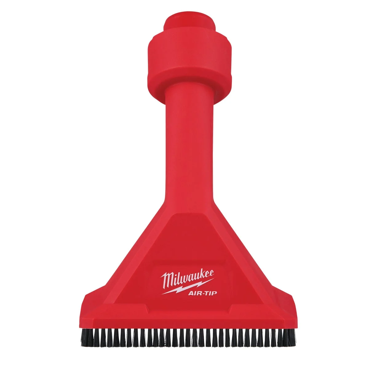 Elegant Milwaukee AIR-TIP 1-1 4 In. - 2-1 2 In. Red Plastic Rocking Vacuum Nozzle with Brush Top-Quality