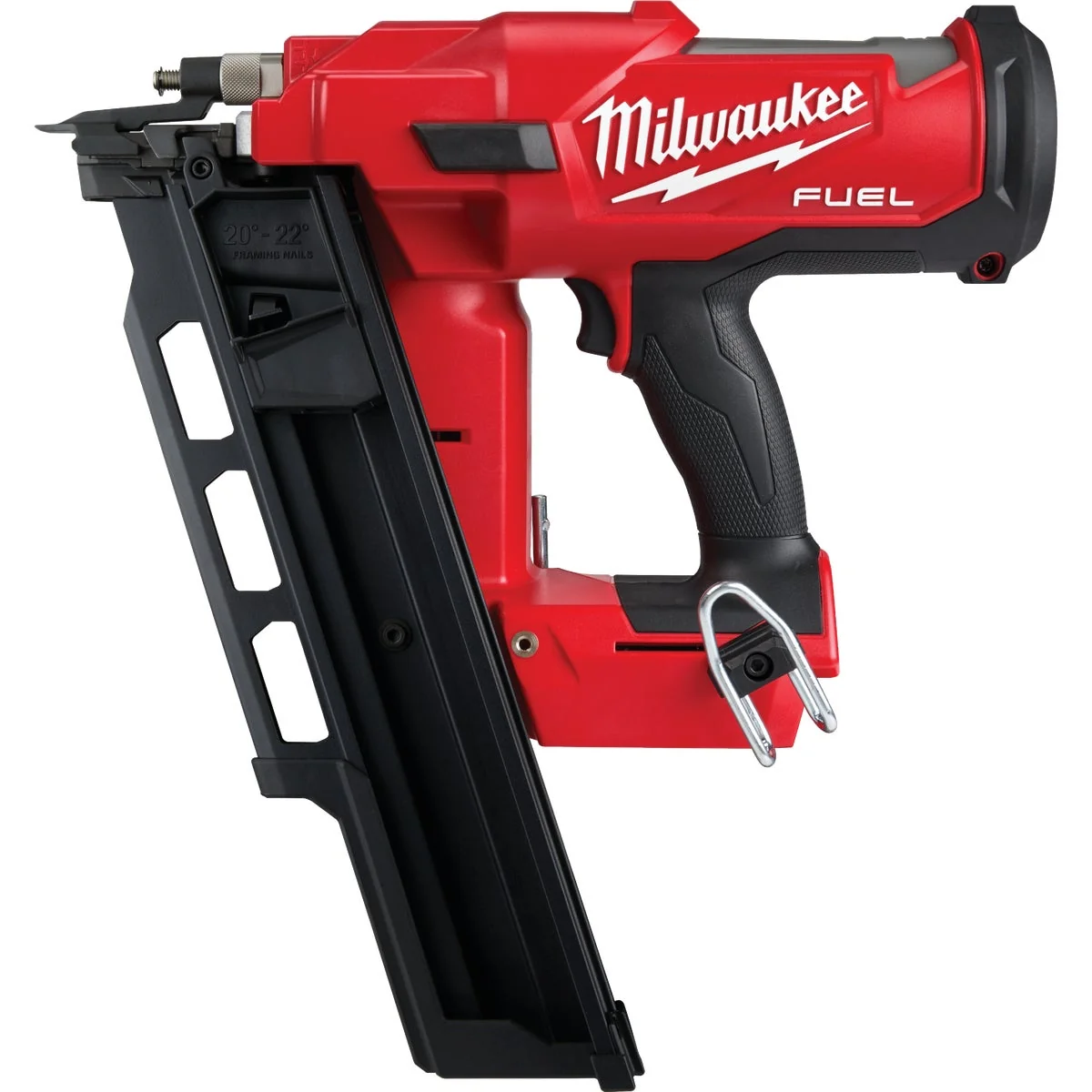 Authentic Milwaukee M18 FUEL 18-Volt Lithium-Ion Brushless 21 Degree Cordless Framing Nailer Bare Tool Smart