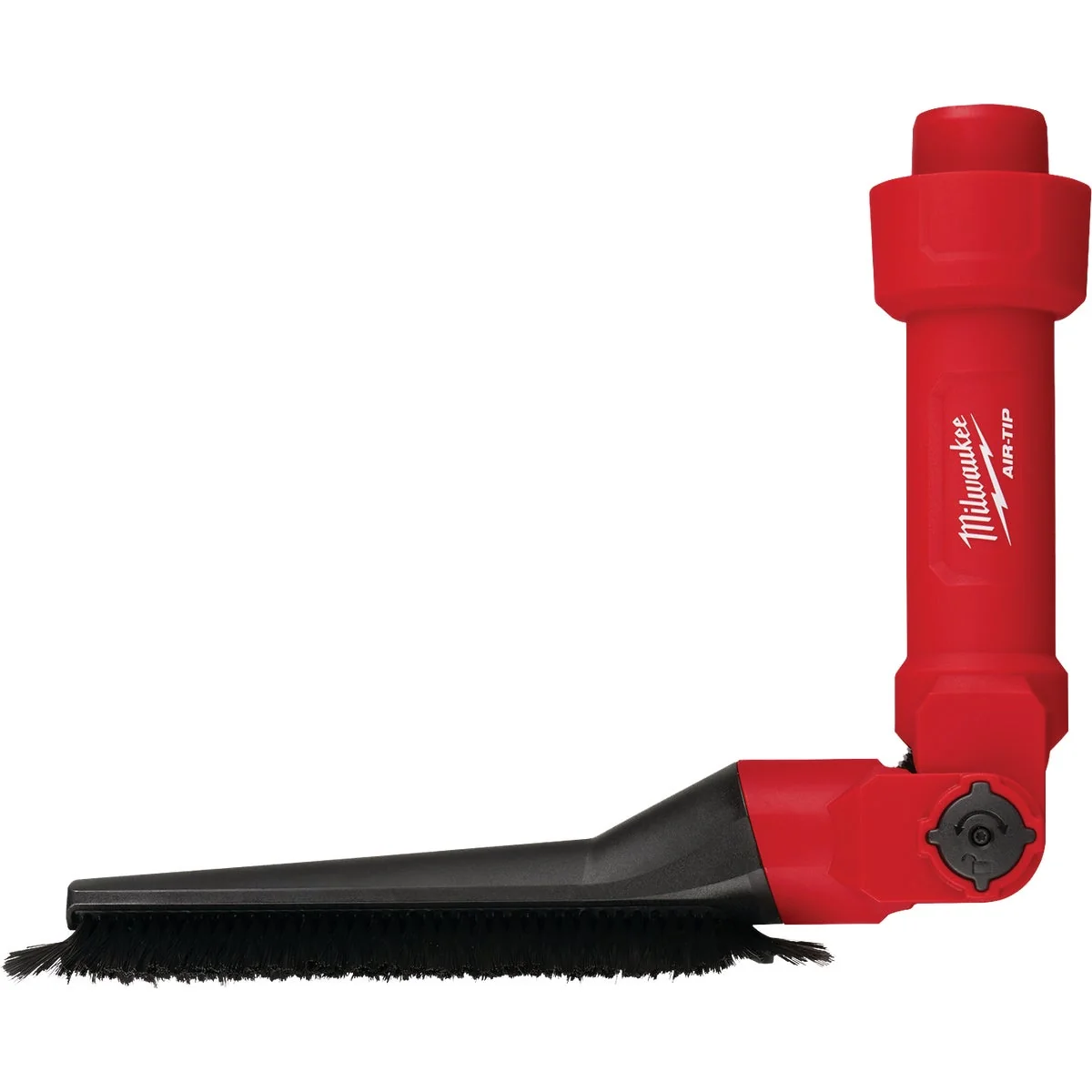 Certified Milwaukee AIR-TIP 1-1 4 In. - 2-1 2 In. Red Plastic Low-Profile Pivoting Vacuum Brush Reliable
