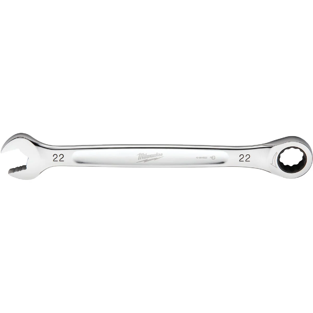 Elegant Milwaukee Metric 22 mm 12-Point Ratcheting Combination Wrench Solid