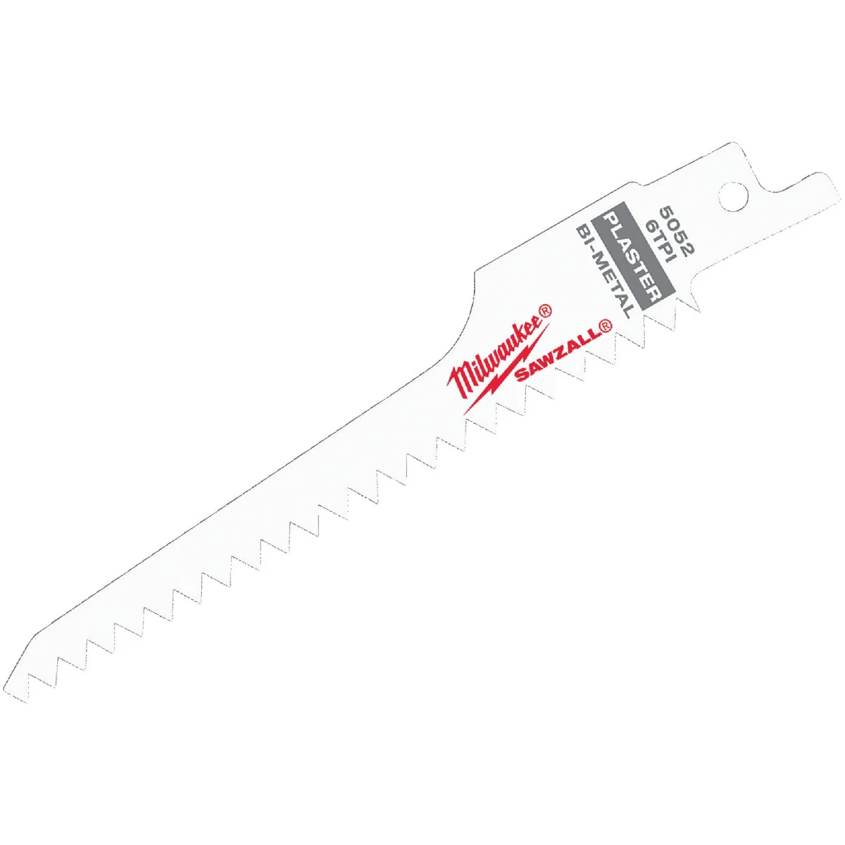 Enhanced Milwaukee Sawzall 5 In. 6 TPI Plaster Reciprocating Saw Blade 5-Pack Proven