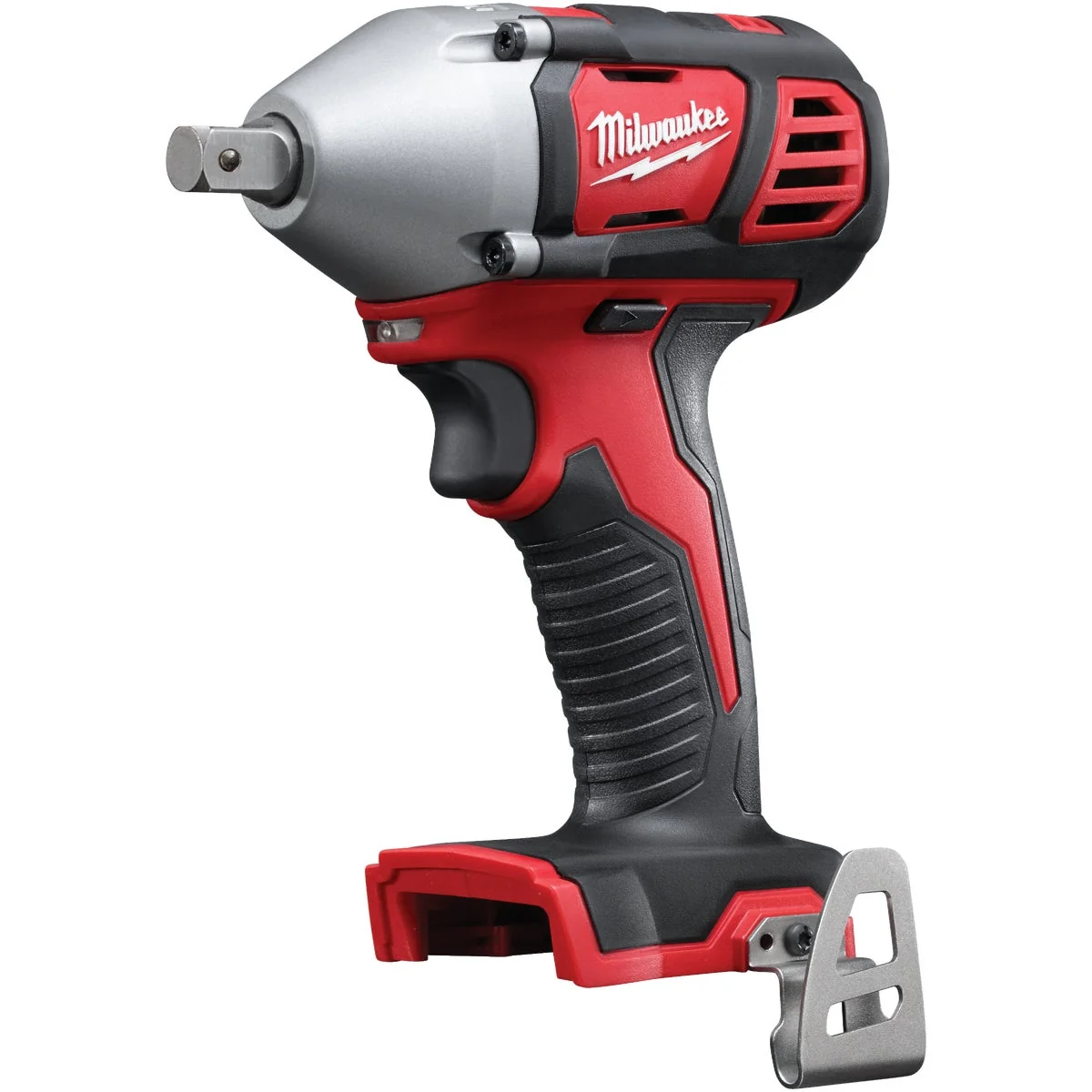 Lightweight Milwaukee M18 18 Volt Lithium-Ion 1 2 In. Cordless Impact Wrench with Pin Detent Bare Tool Breathable
