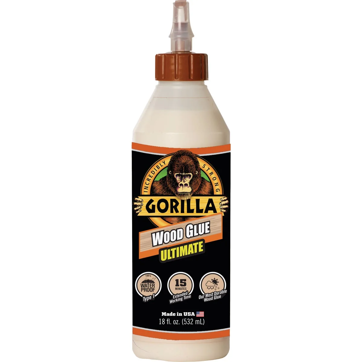 Genuine Gorilla 18 Oz. Wood Glue Relaxed