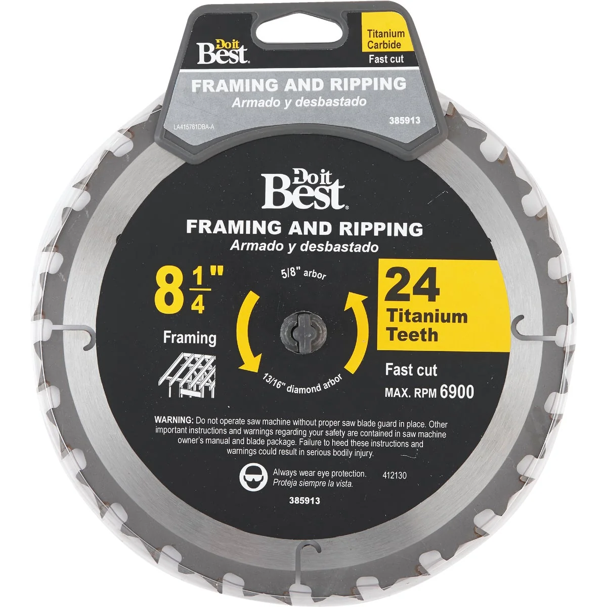 Classic Do it Professional 8-1 4 In. 24-Tooth Framing Circular Saw Blade Trendy