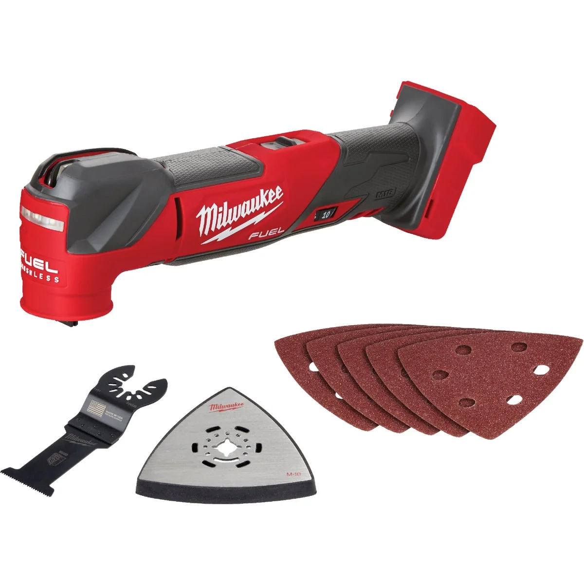 Excellent Milwaukee M18 FUEL 18 Volt Lithium-Ion Brushless Cordless Oscillating Multi-Tool Bare-Tool High-End