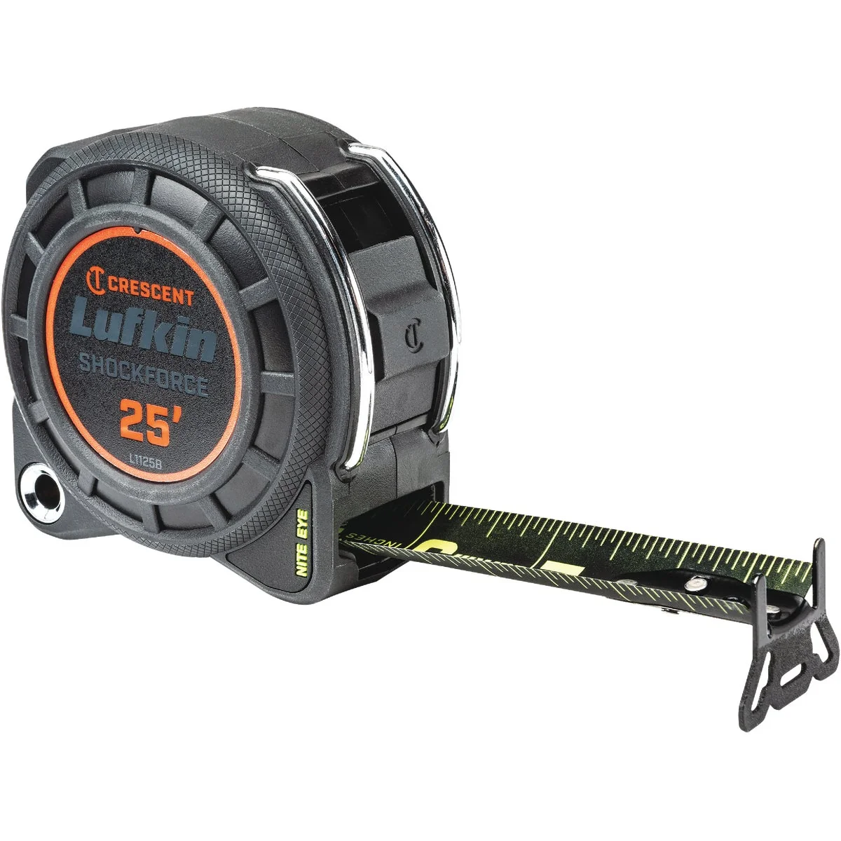Excellent Crescent Lufkin Shockforce Nite Eye 1-3 16 In. x 25 Ft. Dual Sided Tape Measure Sophisticated