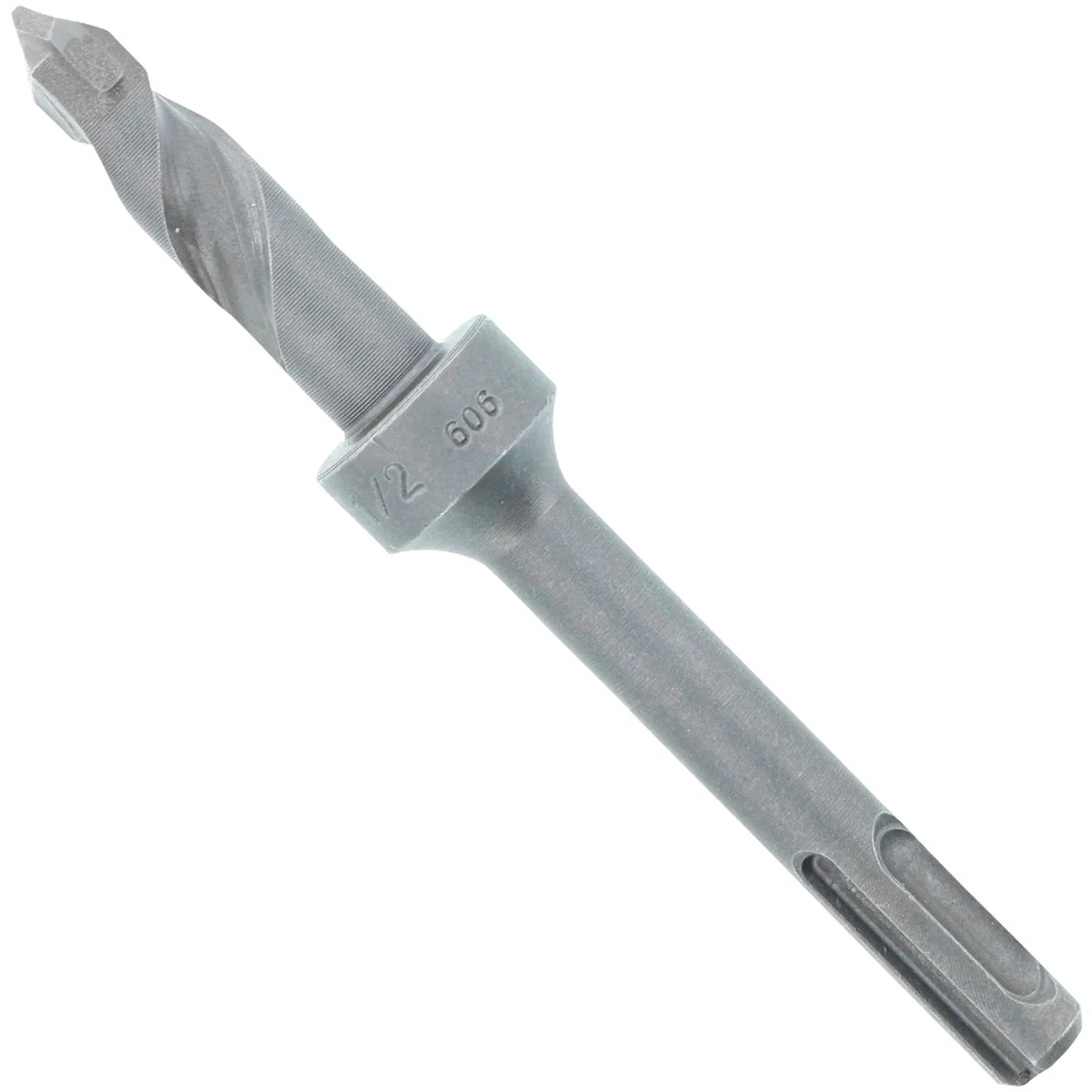 Easy-to-Use Diablo SDS-Plus 1 2 In. x 1-11 16 In. x 4-1 4 In. Carbide-Tipped Rotary Hammer Drill Bit w Stop Collar Proven