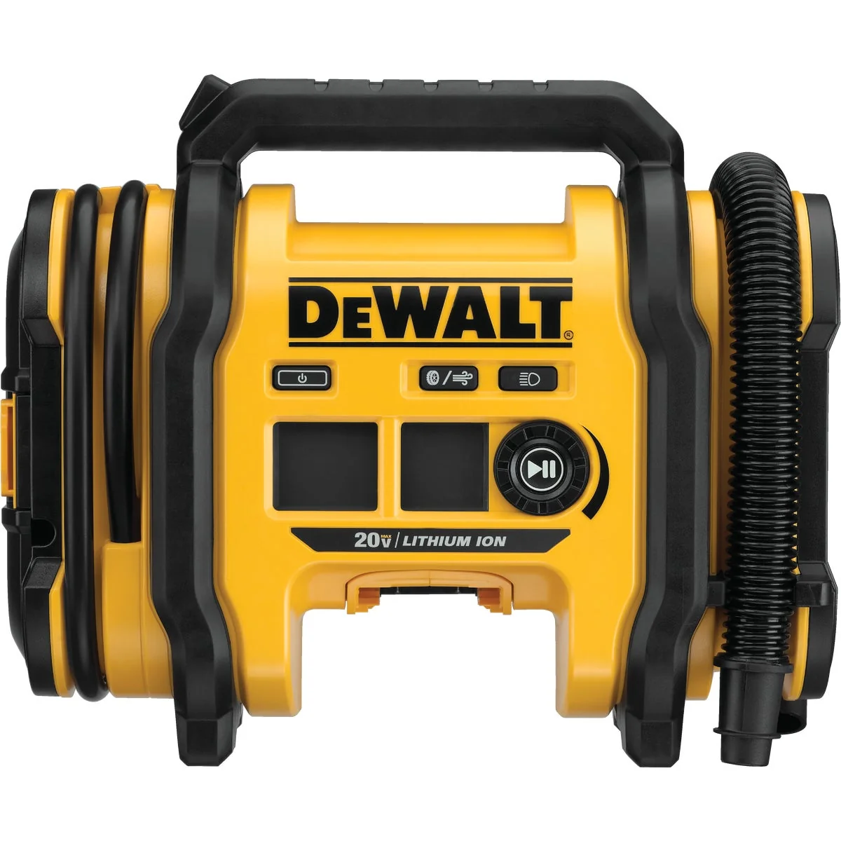 Trusted DeWalt 20 Volt MAX Lithium-Ion 160 psi Corded Cordless Inflator Bare Tool Efficient