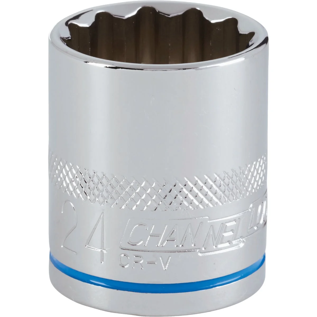 Functional Channellock 1 2 In. Drive 24 mm 12-Point Shallow Metric Socket Practical