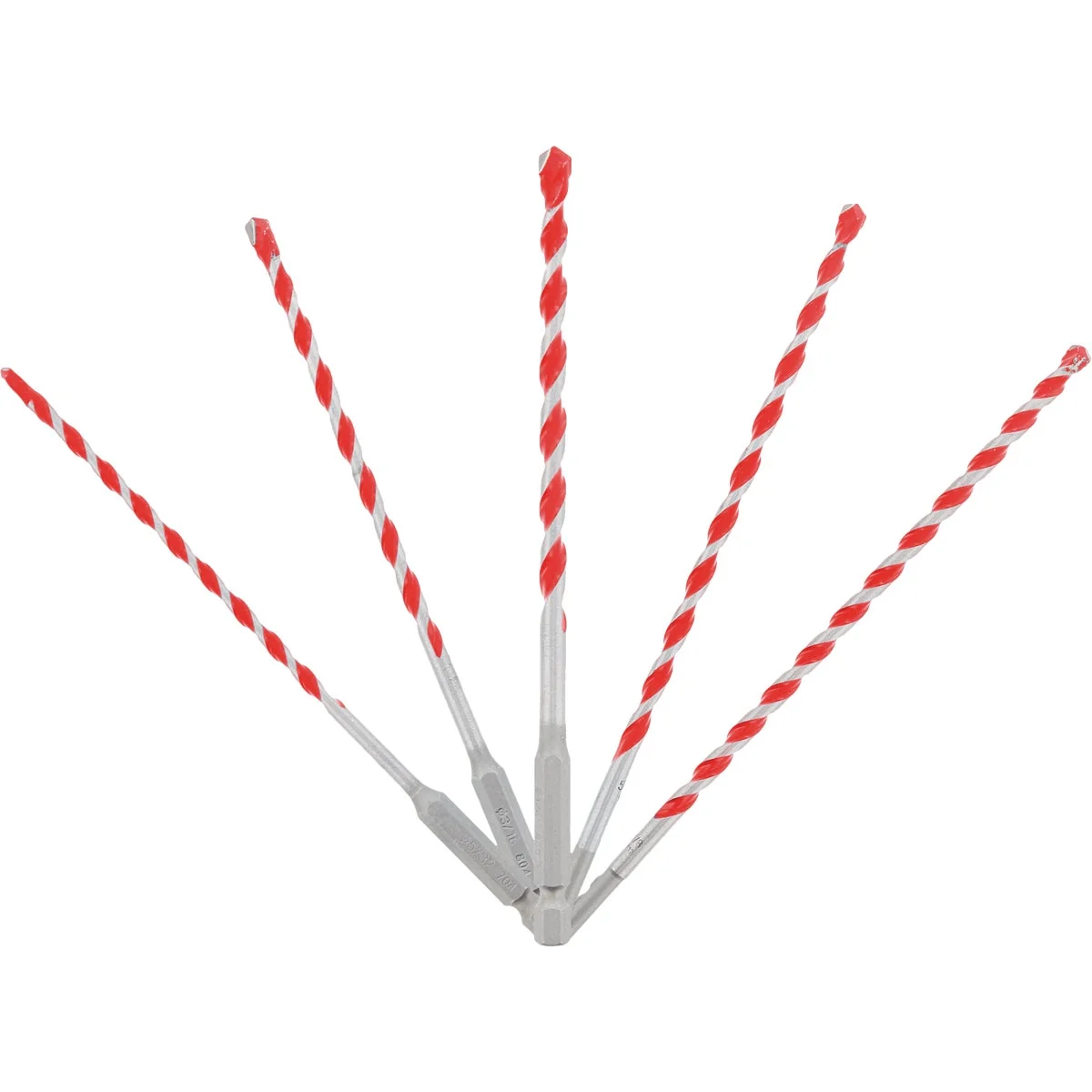 Safe Diablo SPEEDemon Red Granite Rotary Hammer Drill Bit Set 5-Piece Enhanced