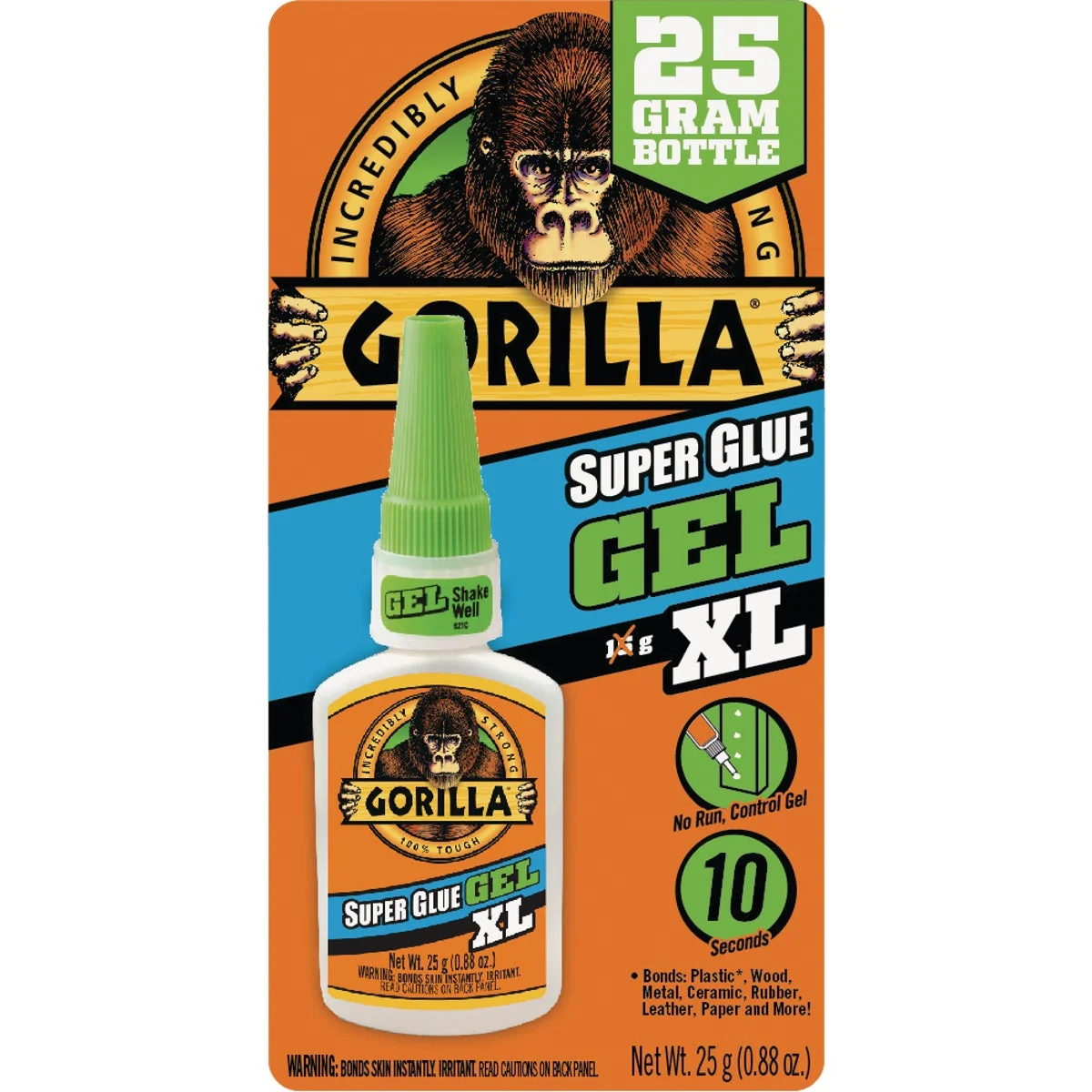 Practical Gorilla 0.88 Oz. Gel Super Glue XL Original