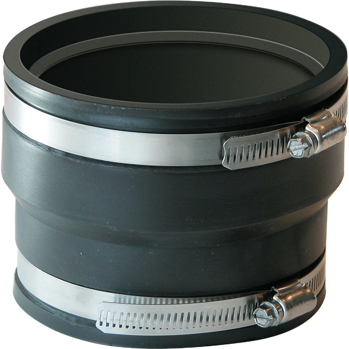 Organic Fernco 4 In. PVC Corrugated Adapter Selected