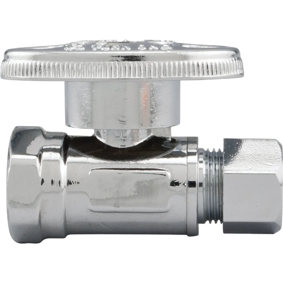 Official ProLine 3 8 In. FIP x 3 8 In. Compression Brass Quarter Turn Straight Valve Selected