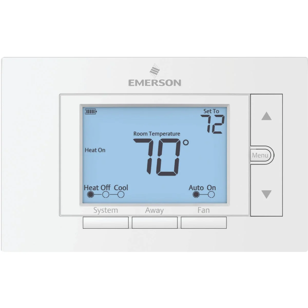 Reusable White Rodgers Universal Non-Programmable White Digital Thermostat Flexible