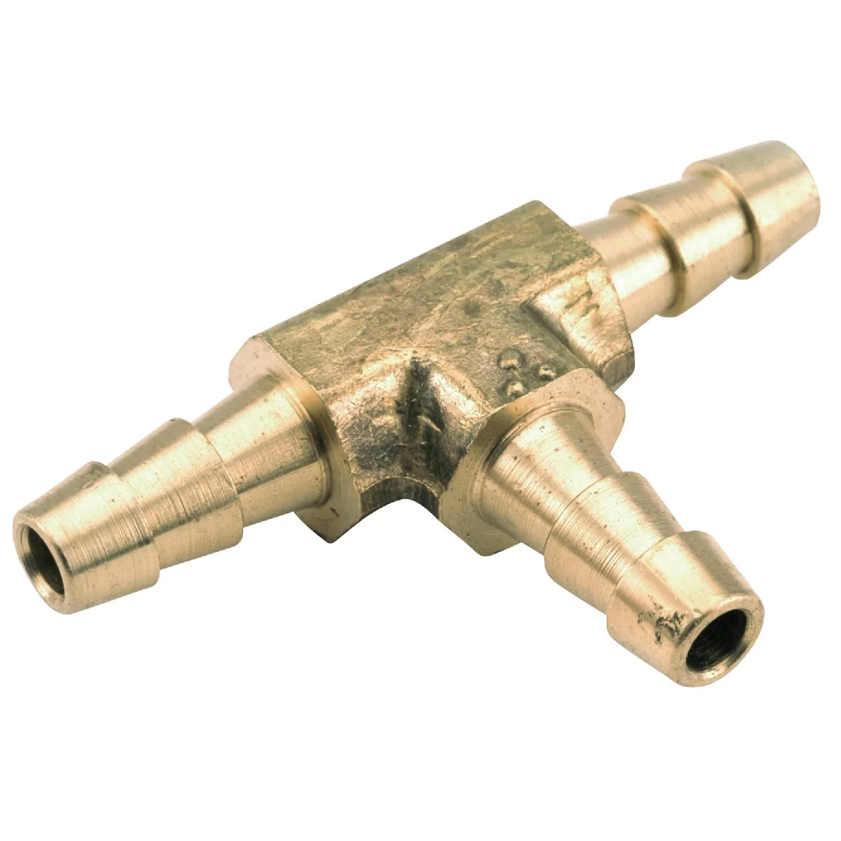 Original Design Anderson Metals 1 4 In. ID Brass Hose Barb Insert Tee Selected