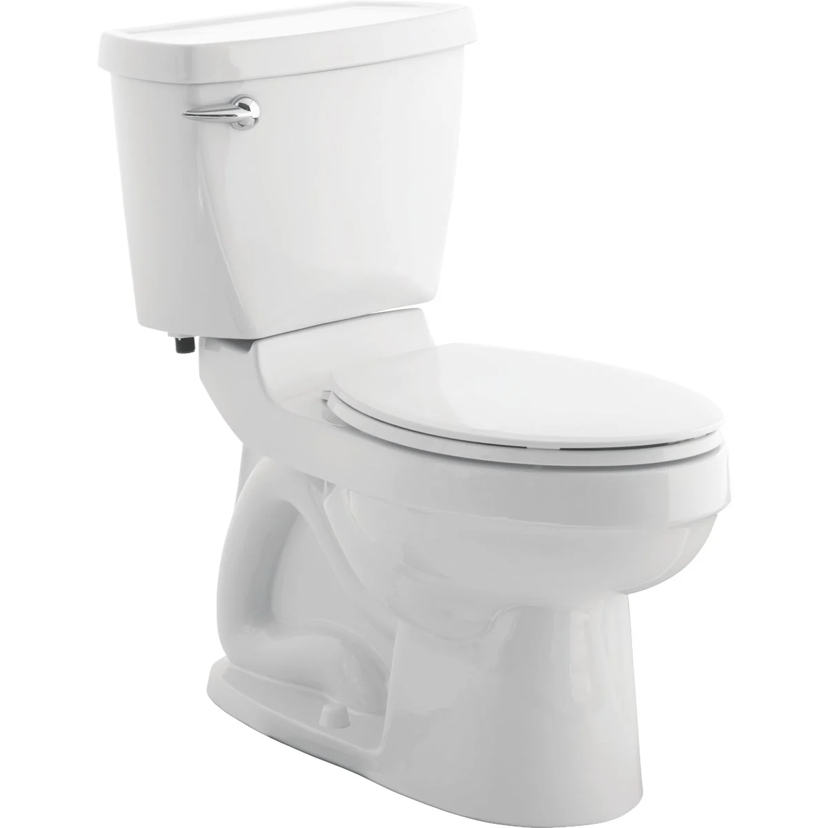 Consistent American Standard Champion 4 Right Height White Elongated Bowl 1.28 GPF Toilet High-Grade