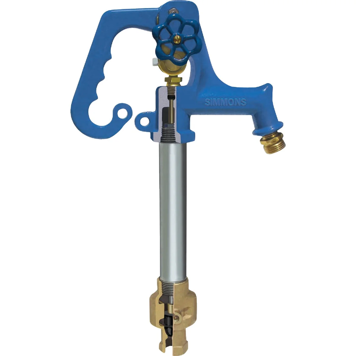 Elite Simmons Domestic 3 Ft. Frost-Proof Yard Hydrant Original Design