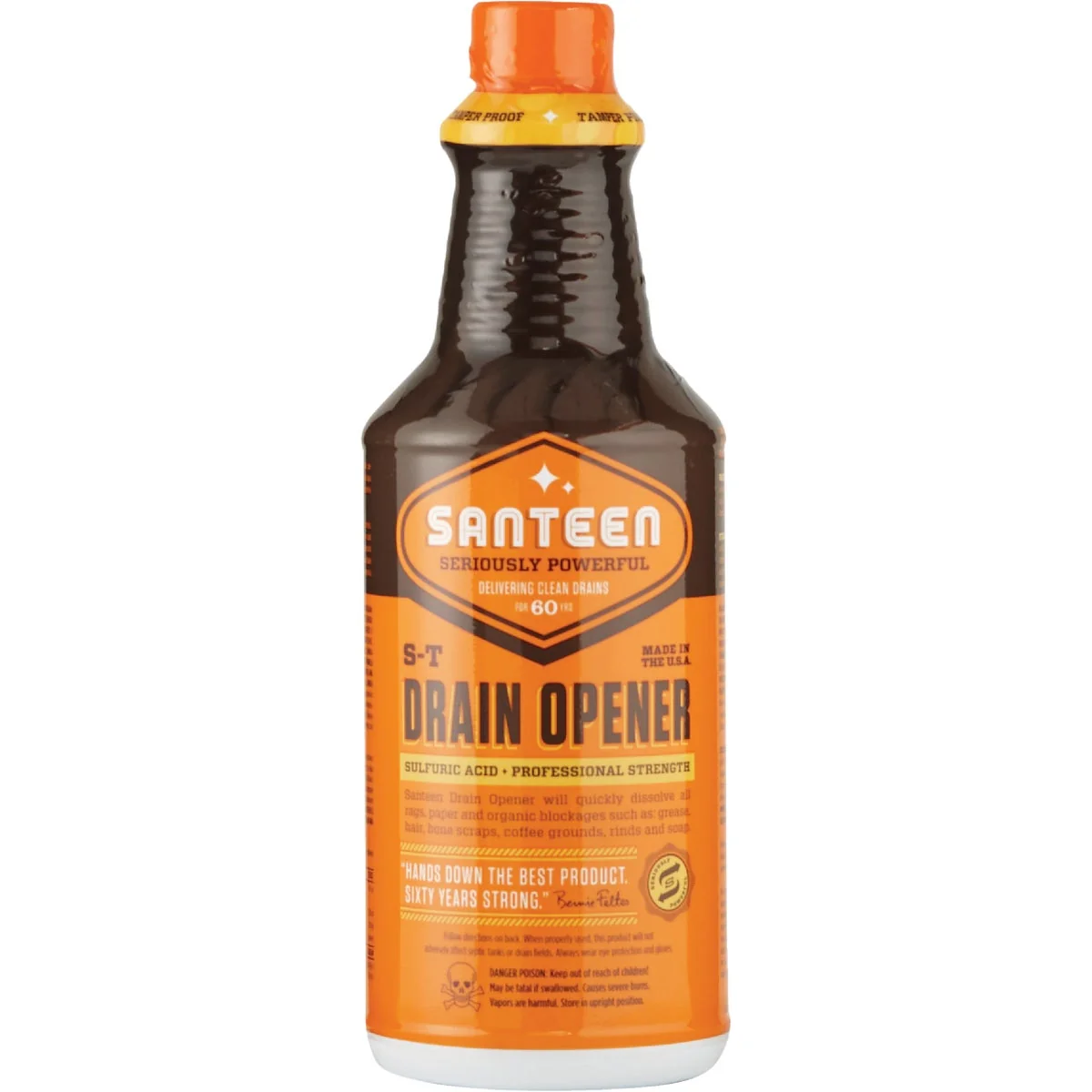 World-Class Santeen 32 Oz. S-T Liquid Drain Opener Trusted