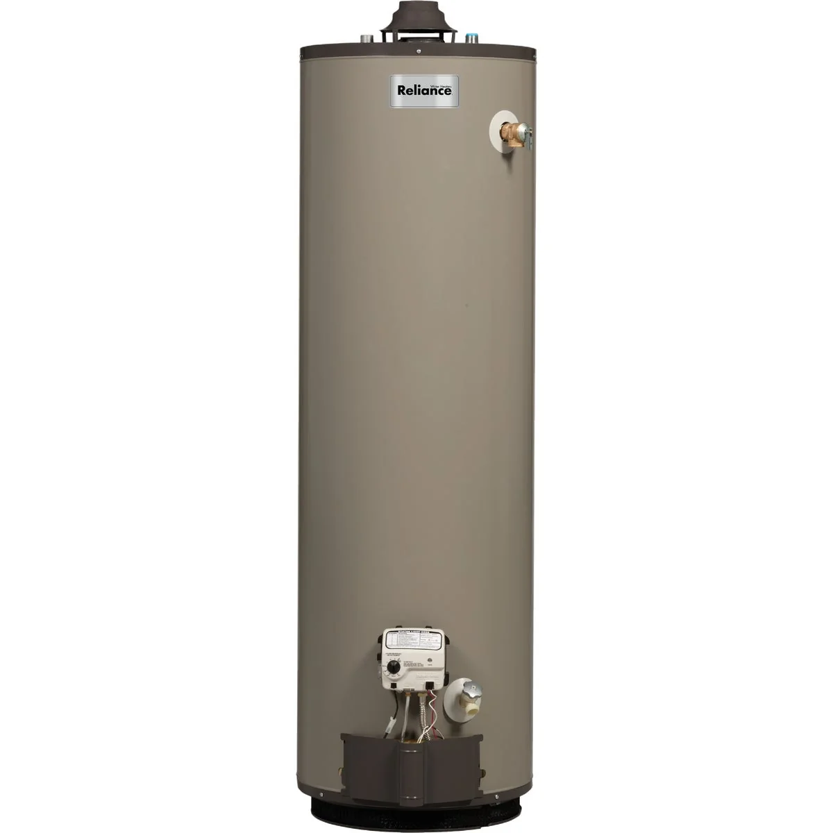 World-Class Reliance 50 Gal. Tall 9yr 40 000 BTU Self-Cleaning Natural Gas Water Heater Eco-Friendly