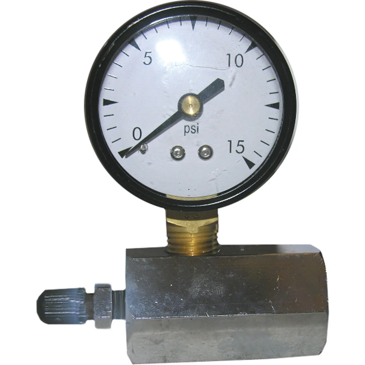 Modern Lasco 3 4 In. FIP 15 PSI Gas Test Gauge Eco-Friendly