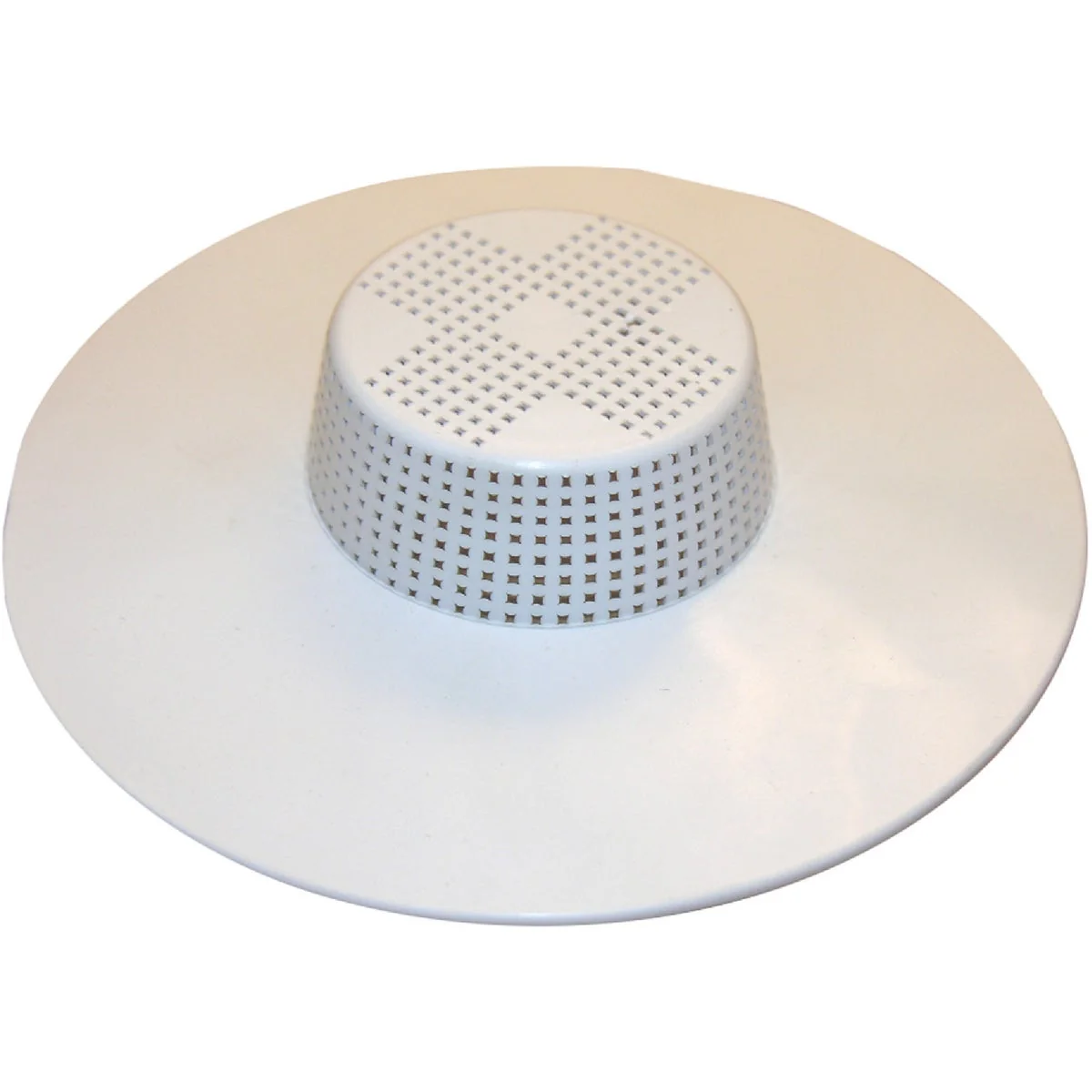 Exceptional Lasco 1-1 2 In. White Hair Snare Tub Drain Strainer Unique