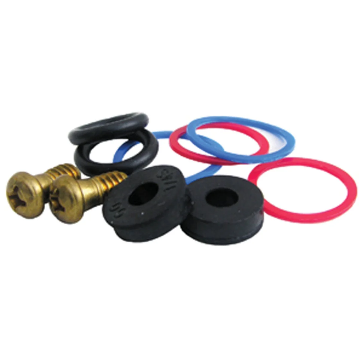 Breathable Lasco 10pc PP Stem Repair Kit Rubber Nylon Brass Faucet Repair Kit Relaxed