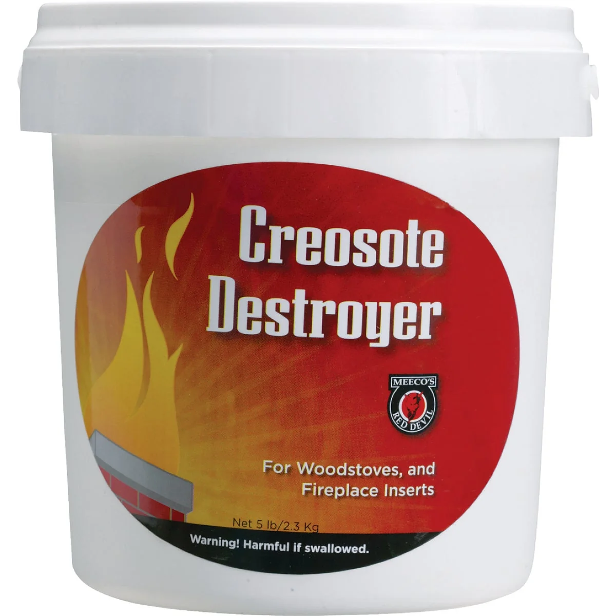 Flexible Meeco's Red Devil 5 Lb. Powder Creosote Remover Authentic