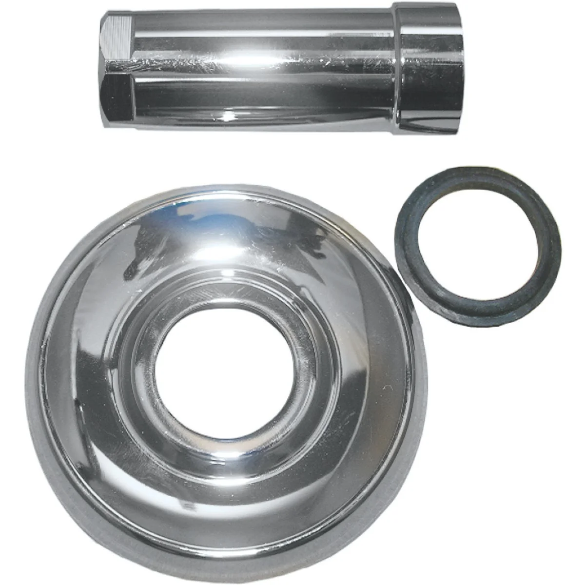 Genuine Lasco 3-1 8 In. OD Chrome Tub Shower Flange For Delta Delex Crafted
