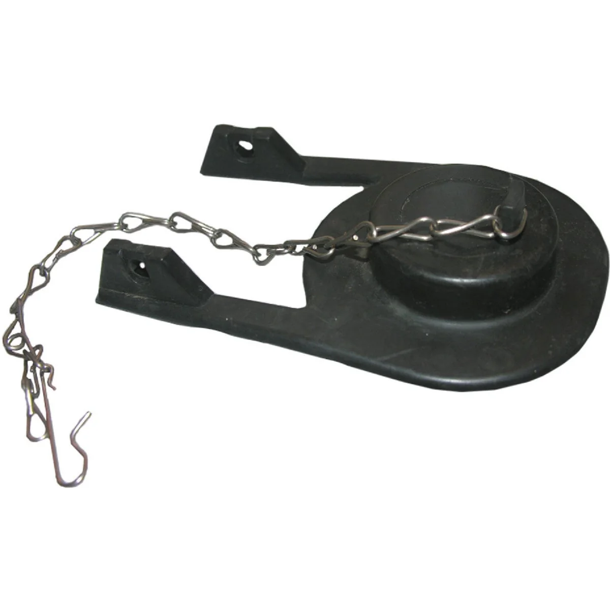 Selected Lasco Kohler Black Flapper with Foam Insert and Chain Contemporary