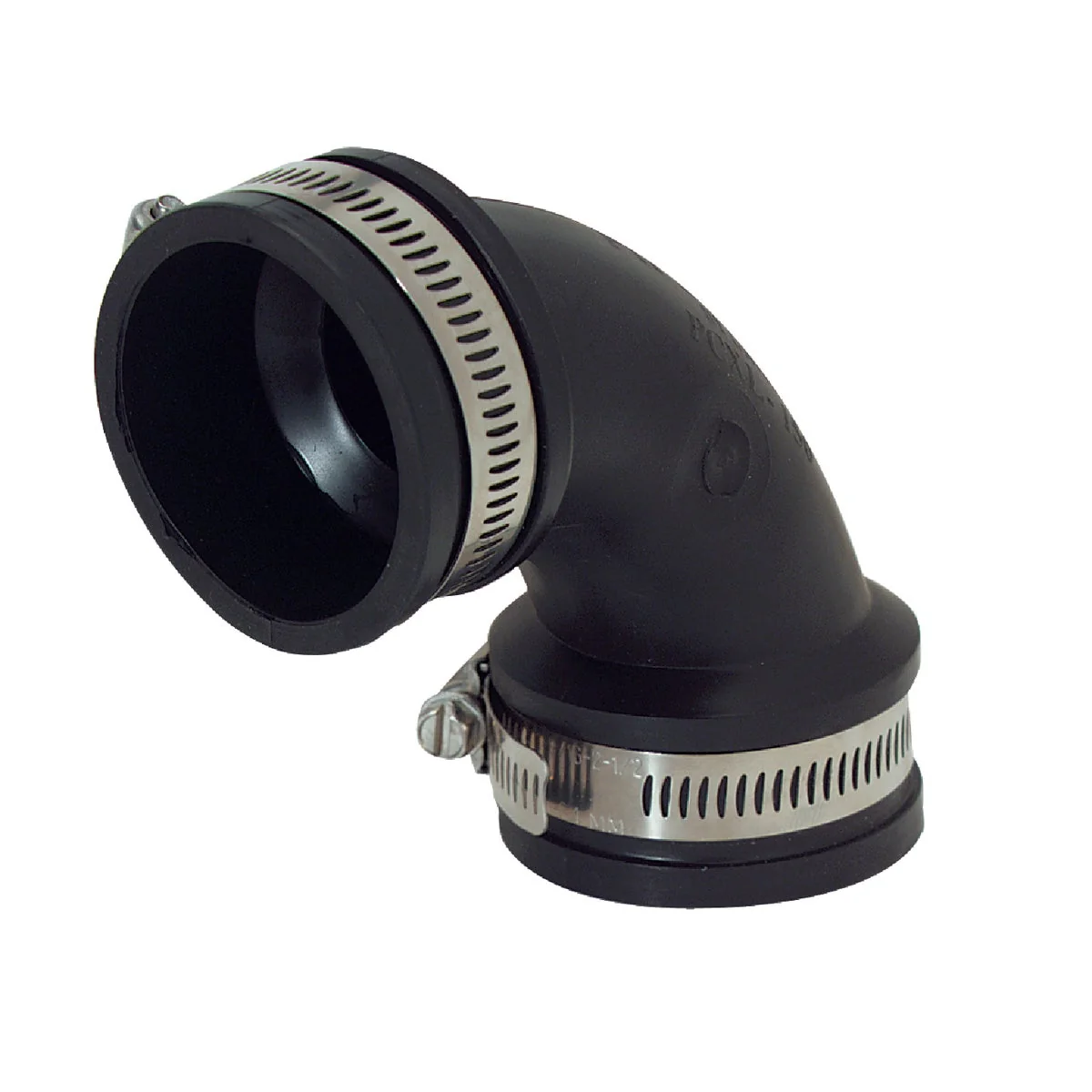 Responsible Fernco Flexible 1-1 2 In. 90 Deg. Flexible Repair PVC Sewer Drain Elbow 1 4 Bend Durable