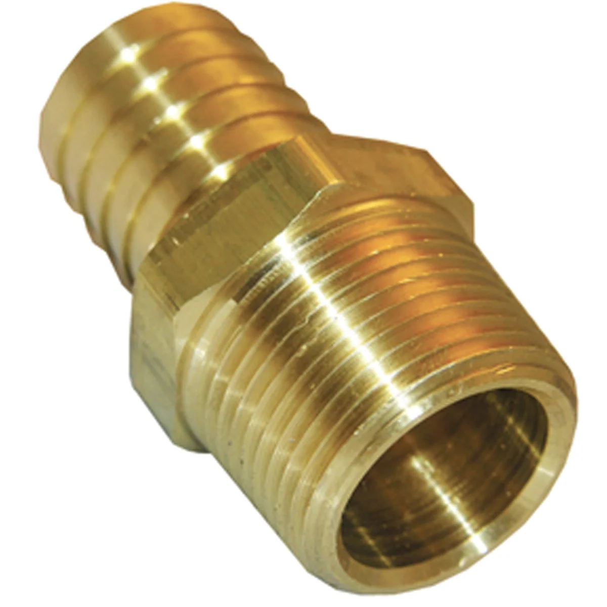 Advanced Lasco 1 2 In. MPT x 1 2 In. Brass Hose Barb Adapter High-Grade