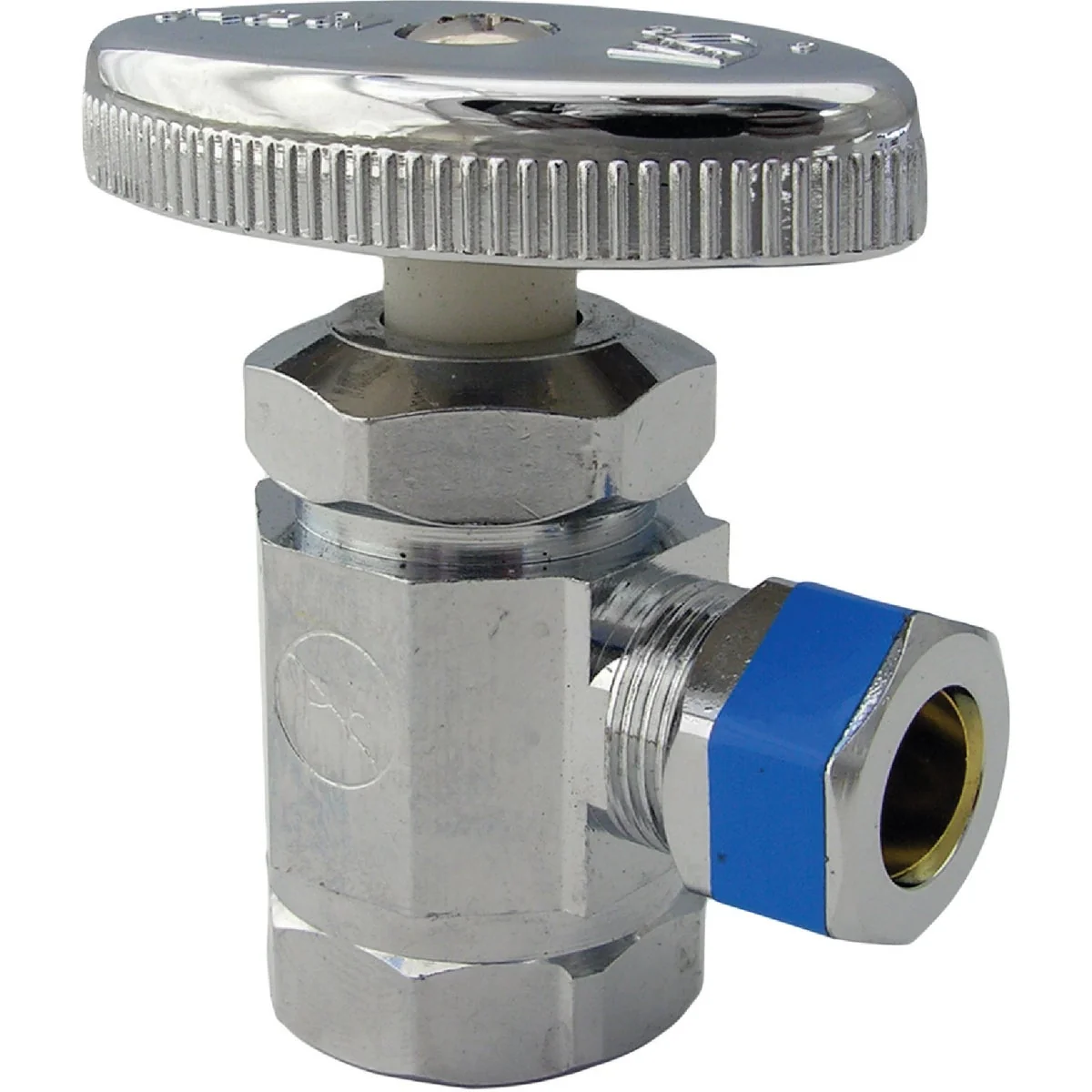 Easy-to-Use Lasco 1 2 In. FIP Inlet x 3 8 In. Compression Outlet Multi-Turn Style Angle Valve Flexible