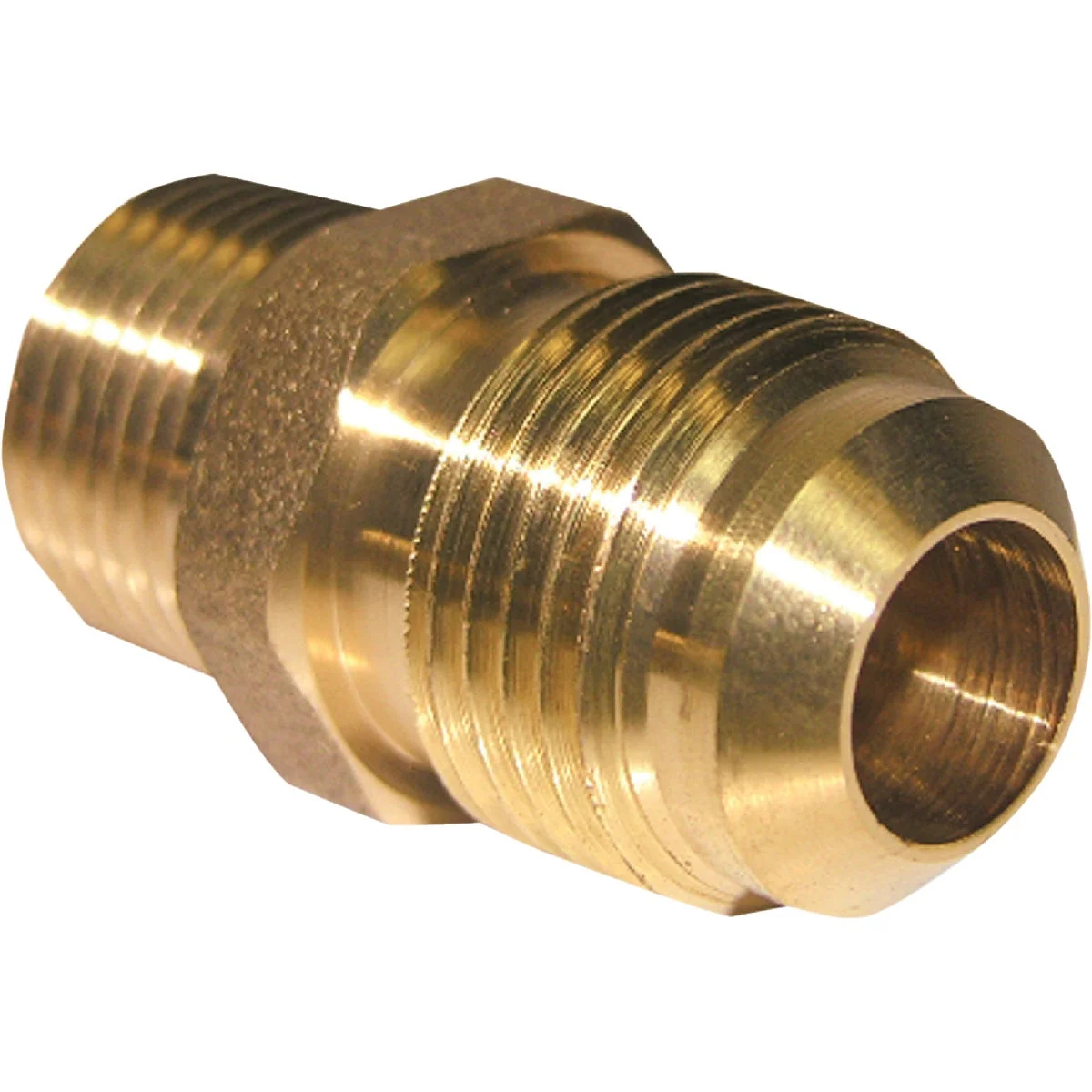 Verified Lasco 1 2 In. M x 3 8 In. MPT Brass Flare Adapter Proven