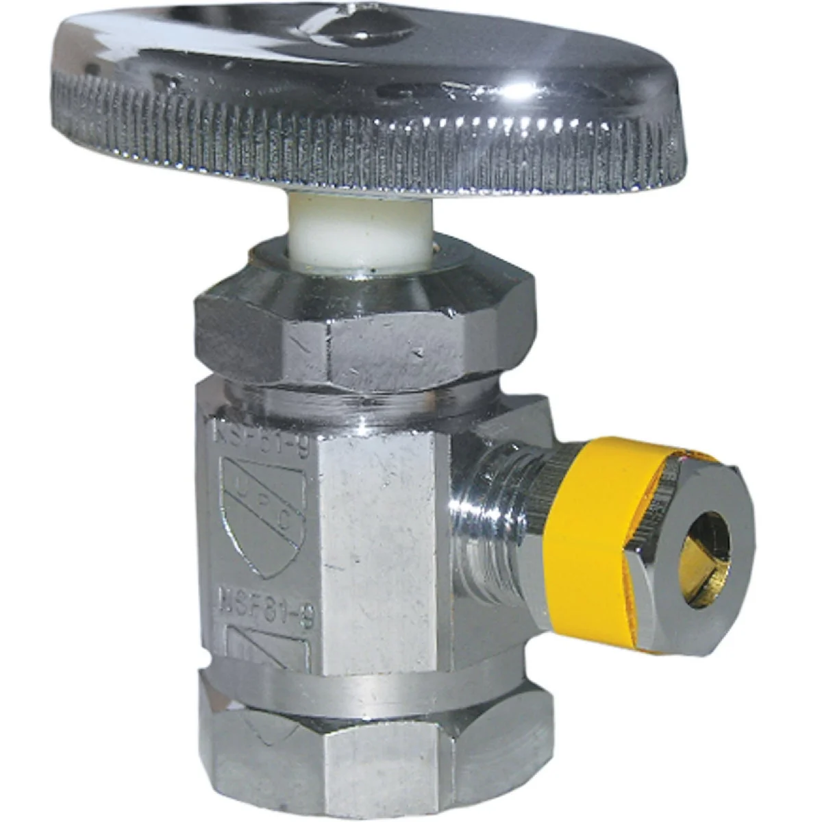 Smart Lasco 1 2 In. FIP Inlet x 1 4 In. Compression Outlet Multi-Turn Style Angle Valve User-Friendly