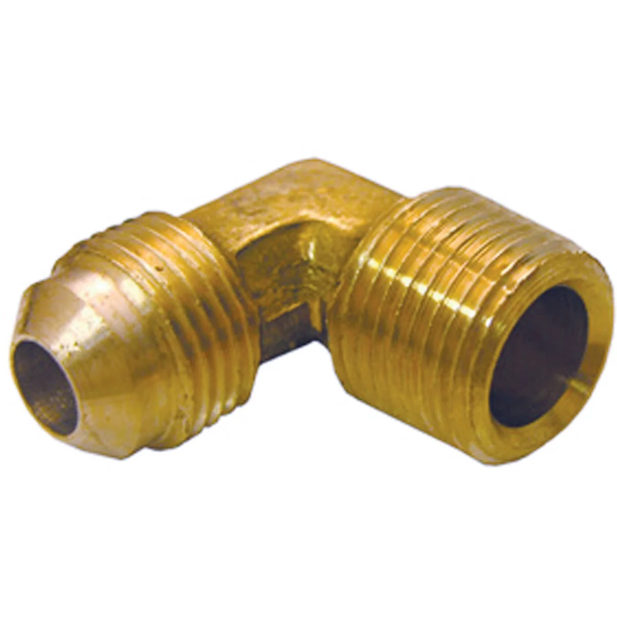 Reusable Lasco 1 2 In. MFL x 1 2 In. MPT 90 Deg. Flare Brass Elbow 1 4 Bend Eco-Friendly