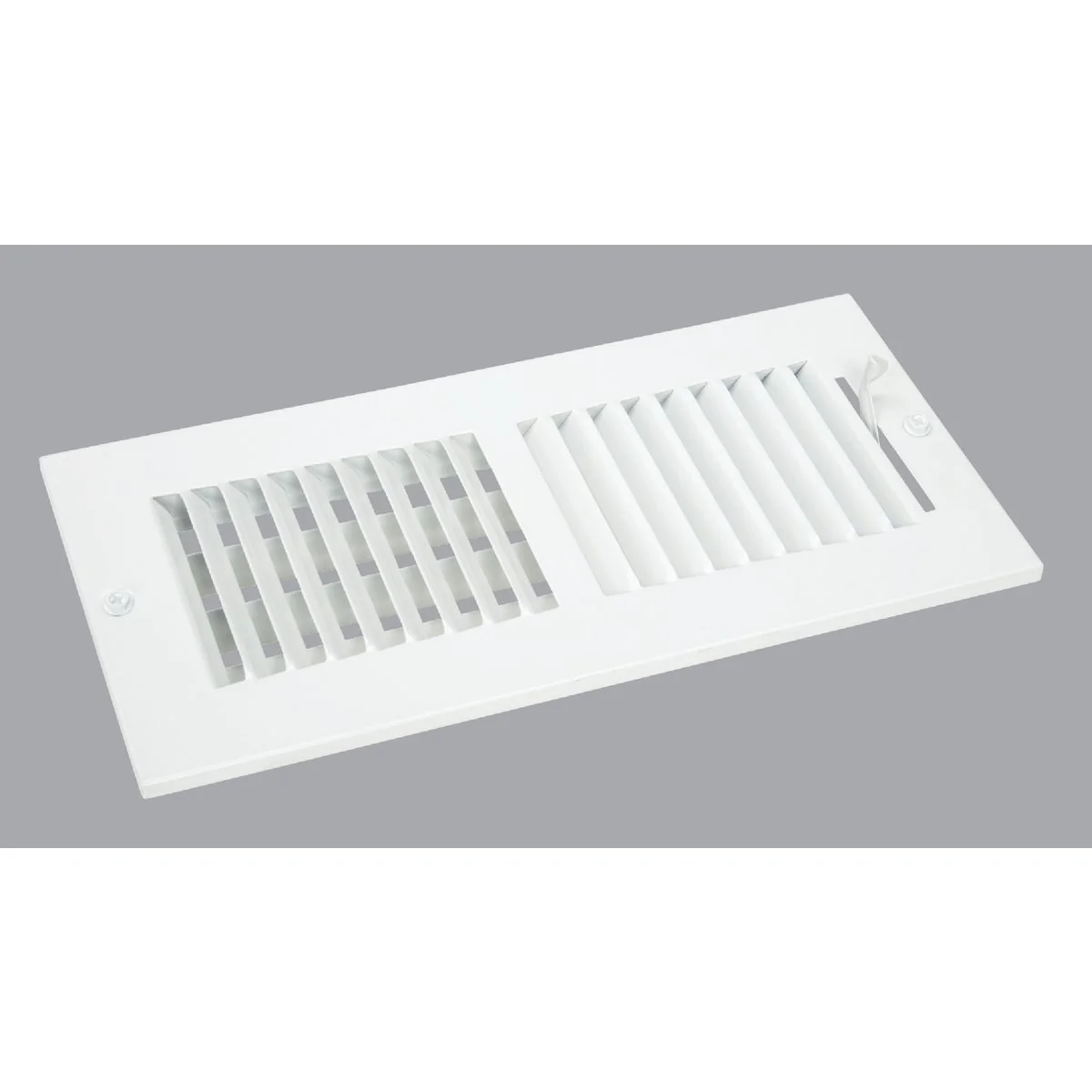 Refined Home Impressions White Steel 5.75 In. Wall Register Relaxed